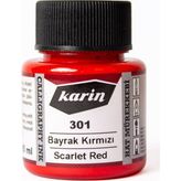 Karin Hat Mürekkebi 45 ml Bayrak Kırmızı
