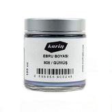 Karin Karin Ebru Boyası Gümüş 105 Ml