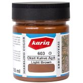 Karin Oksit Kahve Açık 105 ml Ebru Boyası