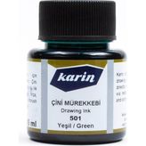 Karin Yeşil 45 ml Çini Mürekkebi