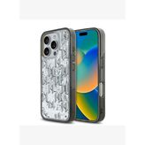 Karl Lagerfeld iPhone 16 Pro Simli KL Yazılı Monogram Gradient Kılıf