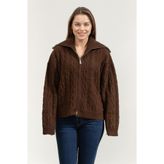 Karl Lagerfeld Kadın Sweatshirt Cable Knit