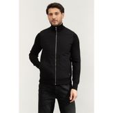 KARL LAGERFELD Knit Zip Jacket Erkek Mont