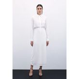 Karolin Midi Etek - Ekru - 40