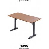 Karr Office Firmus Dayanıklı Çalışma Masası - 140X70 - Bambu