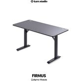 Karr Office Firmus Dayanıklı Çalışma Masası - 160X80 - Antrasit