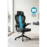 Karr Office Porto Ergonomik Çalışma Sandalyesi - Siyah