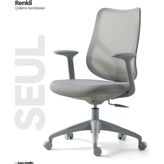 Karr Office Seul Ergonomik Çalışma Sandalyesi - Gri