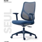Karr Office Seul Ergonomik Çalışma Sandalyesi - Mavi