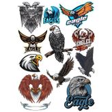 Kartal Eagle Sticker Set 11 Parça Telefon, Tablet, Defter, Laptop Sticker