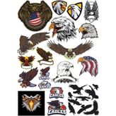 Kartal Eagle Sticker Set-17 17 Parça Telefon, Tablet, Defter, Laptop Sticker