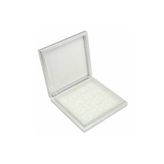 Karton Çikolata Kutusu 9 lu Separatörlü 18X19 CM Beyaz