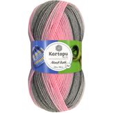 Kartopu Aksoft Batik Ebruli El Örgü İpi 59225