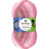 Kartopu Aksoft Batik Ebruli El Örgü İpi 59226