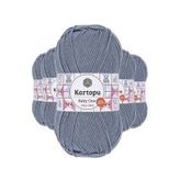 Kartopu K571 5 Adet Jeans Mavi Baby One Tüylenmeyen El Örgü İpi Yünü