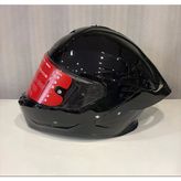 Kask Caberg Roxter Parlak Siyah + Gümüş Vizör