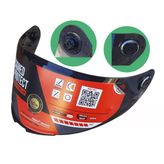 Kask Camı Mt V14-B Siyah