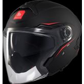 Kask mt Cosmo Sv Çenesiz Gözlüklü Mat Siyah