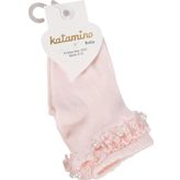 Katamino Teri Aks Bebek Çorabı 46206 Pembe 6-12 Ay