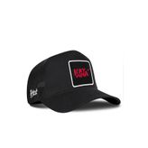 Katana Logolu Siyah Trucker Şapka
