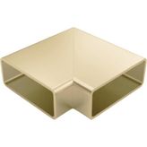 Katar 80X30 45 Derece Yandan Kanallı Dirsek Bronz Adet