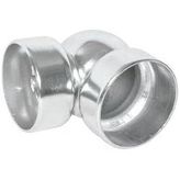 KATAR Boş Küre Dirsek Parlak 50mm 4'lü Paket