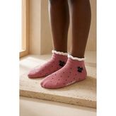 Katia & Bony Çocuk Puantiyeli Step Çorap Mor - 9 - 10 Yaş