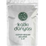 Katkı Dünyası E211 500 gr Sodyum Benzoat Hollanda