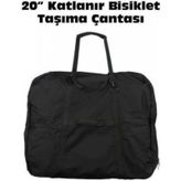 Katlanır Bisiklet Taşıma Çantası Siyah