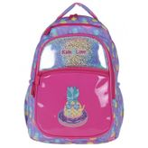 Kaukko Kids Love Kız Çocuk Lila Pembe Ananas Rugan İlkokul Sırt Çantası