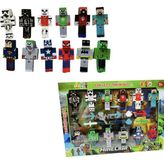 Kayra 12Lİ Minecraft Oyuncak Figür, Kaliteli,
