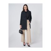 Kayra Erkek Yaka Basic Blazer Ceket Siyah