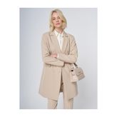 Kayra Erkek Yaka Basic Blazer Ceket Taş