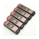 Kazan Hobi 12V Premium Gold Serisi Ultra Slim Sessiz LED Trafosu – Cata Metal Kasa, Fansız Tasarım, Klemensli Şerit LED Adaptörü – IP20 Iç Mekan Güç Kaynağı (5A; 10A; 12.5A; 17A; 21A; 30A) (12,5 Amper) - Çok Renkli