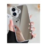 Kazan Hobi Iphone 16 ile Uyumlu Yüksek Kalite Özel Üretim Aynalı Kamera Koruma Çıkıntılı Parlak Kapak Telefon Kılıfı KILIF-SZR02 - Çok Renkli