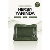 kdid Şeffaf Tasarım Makyaj Çantası