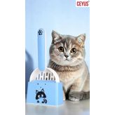 Kedi Kumu Küreği Ve Platformu Mavi