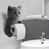 Kedi Tasarımlı Tuvalet Kağıtlığı