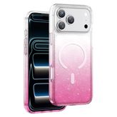 Keephone Apple iPhone 17 Pro Max Lillian Simli Magsafe Kılıf - Pembe