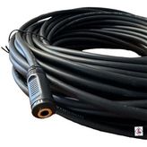 Keepro 15 Metre Kulaklık Uzatma Kablosu 15 Metre Mikrofon Uzatma Kablosu - Siyah