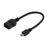 Keepro Mikro USB Otg Kablo 15 cm Micro Otg Çevirici