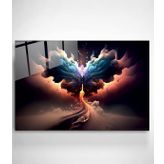 Kelebek Cam Tablo, Dekoratif Cam Tablo