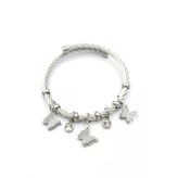 Kelebek Charm Bilezik - Gümüş