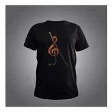 Keman Tshirt Black Unisex
