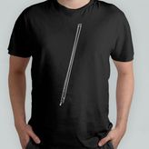 Keman Yayı Violin Siyah Tshirt - 2XL