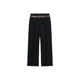 KEMERLİ KIVRIK PAÇA PANTOLON