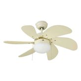 Kendal KCF281 Avizeli Vantilatör 60W - Beyaz
