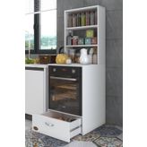 Kenzlife Aybirgen Beyaz 165x60x56 Mutfak Dolabı