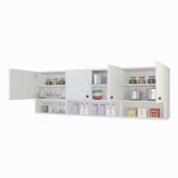 Kenzlife Konsta Beyaz 60x150x32 cm Mutfak ve Banyo Dolabı