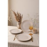 Keramika Krem Ege Servis Tabağı 26 cm 4 Adet 036